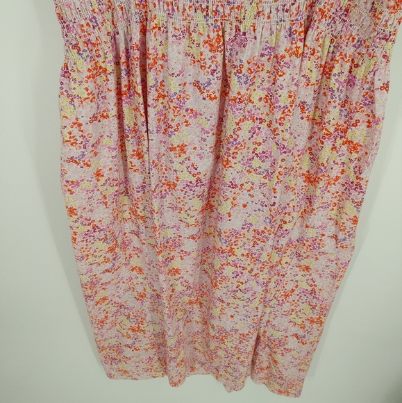 H&M | floral print midi dress - Picture 7 of 8